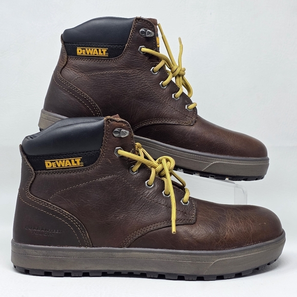 Dewalt Men’s Plasma 6 Inch Work Boots Soft Toe PO1468 Size 11.5 M Brown New main image 8